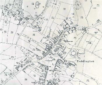 The northern part of the village in 1925